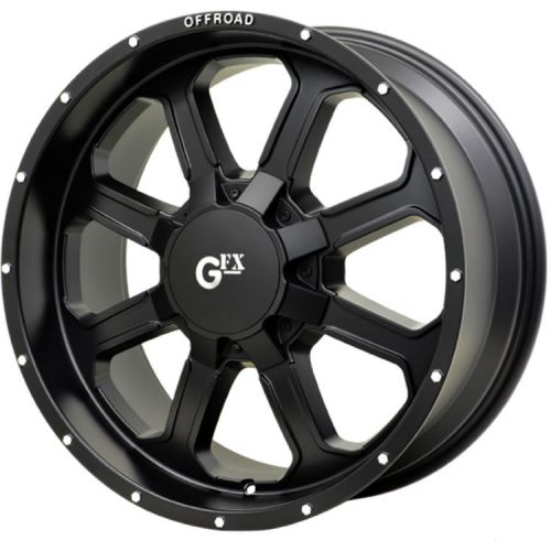 16x8 black g-fx tr2 6x5.5 -6 wheels toyo open country a/t ii lt235/85r16 tires