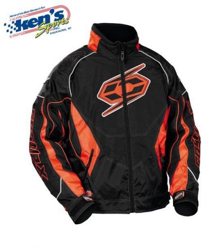 Castle x men&#039;s orange switch-12 winter snowmobile jacket 72-805_