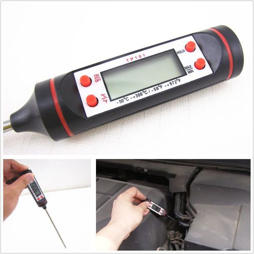 Portable mini needle car suv check repair maintenance digital thermometer tool