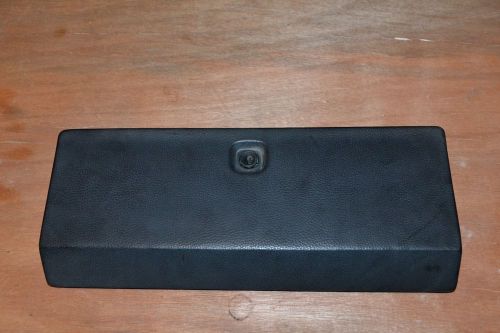 1979-1988 fiat x19 x1/9 bertone black leather glove box door/cover/lid