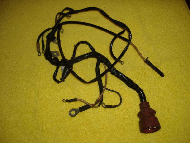 Johnson evinrude wire harness
