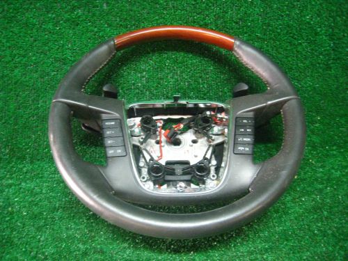 2009 ford flex limited oem leather wrapped w/ wood steering wheel eco boost