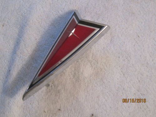 Nos 1978-79-80-1981 pontiac grand am header panel emblem-part number 10000618