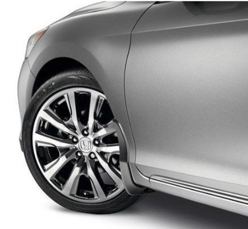New genuine honda accord 4dr sedan splash guard set front + rear oem 2016