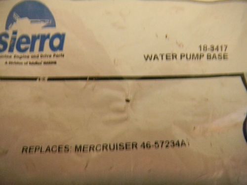 Mercruiser water pump base sierra #18-3417