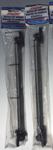 2 (two) hatch support springs 12&#034;, stainless steel, seasense pn 50045450, nos