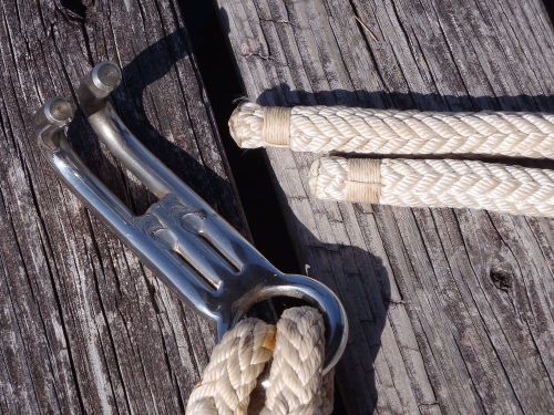 Anchor chain snubber/bridle