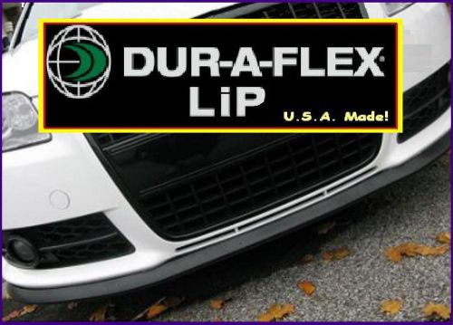 Mazda dura-lip front bumper spoiler chin splitter valance body kit air wing trim