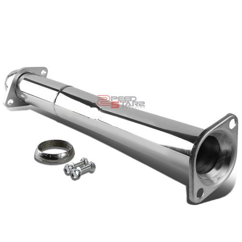 Stainless steel racing for 07-13 mazdaspeed3 mps catalytic test pipe downpipe