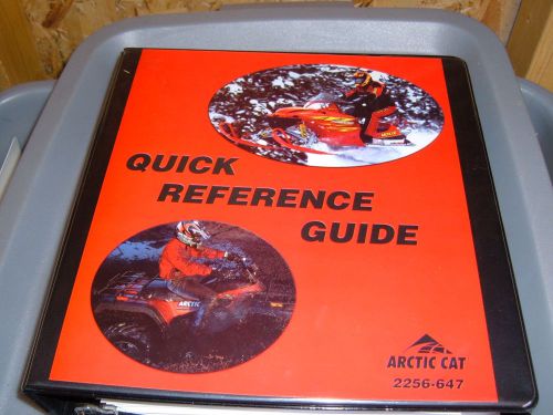 Manual,service reference-comprehensive-arctic cat snowmo/atv 1990-2003  2256-647