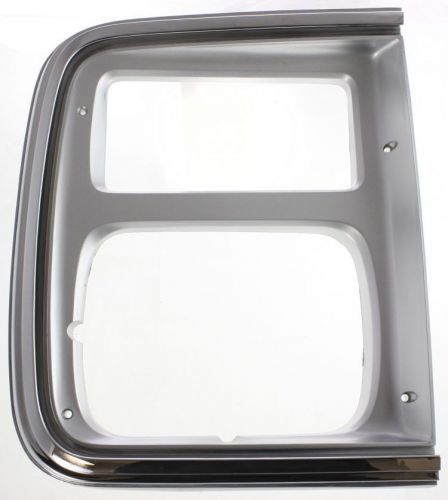 New headlight door/bezel driver left side chrome express van savana chevy lh