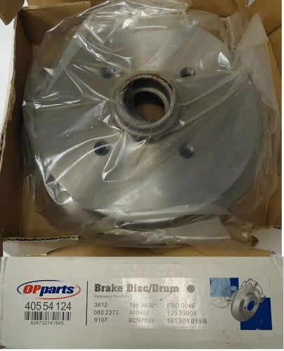 Op parts single brake disc/drum ~ 405 54 124 ~ vw volkswagen mki mkii