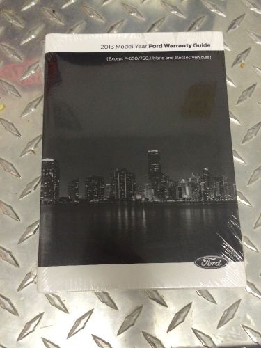 2013 ford escape owners manual book guide