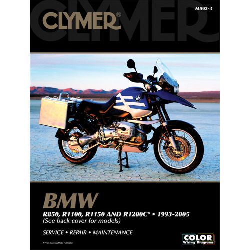 Clymer m503-3 bmw r850, r1100, r1150 &amp; r1200c (1993-2005)