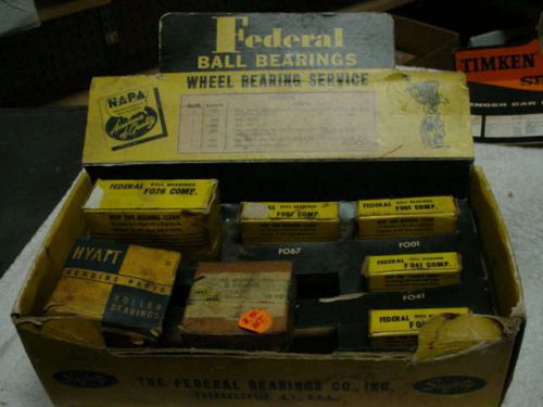 Vintage car wheel  bearings misc 1940 to 1962