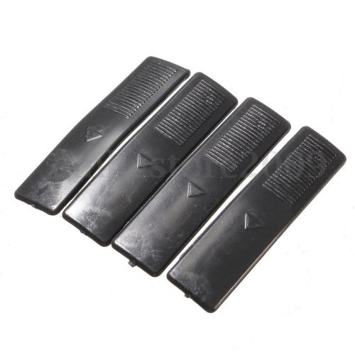 4 pcs black roof rail clip rack moulding cover replacement for mazda 2 3 5 6 cx7