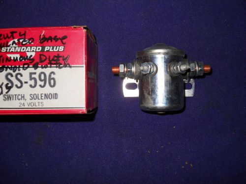 Golf cart solenoid switch ss596 quality made in the usa. 24 volt continuous duty