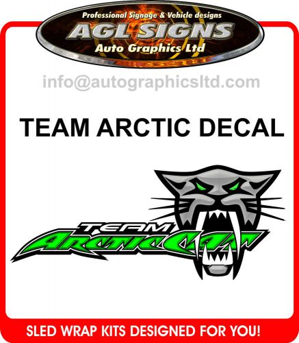 Team arctic cat decal