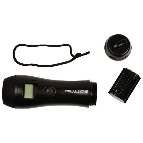 Hawkeye h22px handheld depth finder w/air &amp; water temperature mfg# h22px