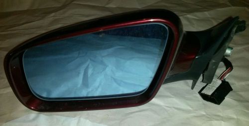 Audi a4 96-02 burgundy driver side left mirror power and heated.oem. rs0 225 401