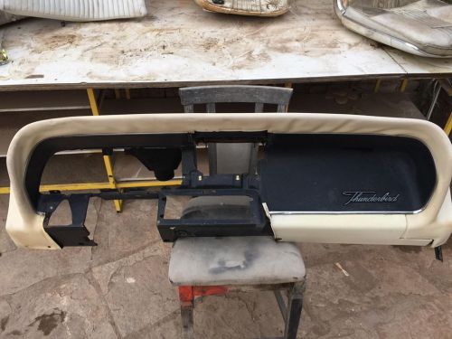 1964-66 ford thunderbird dash panel frame console trim tbird