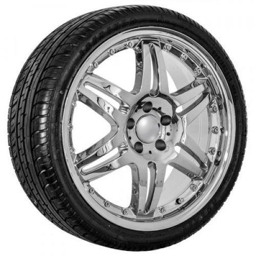 19 inch chrome mercedes replica wheels and tires free shipping (500)