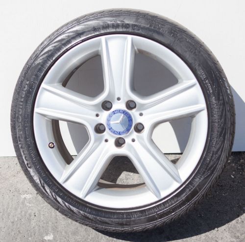 17 inch mercedes factory take off wheels with tires – 85099/85100