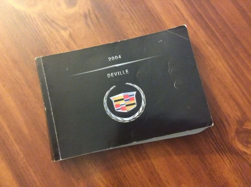 2004 cadillac deville owners manual