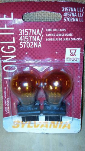 2-lamps turning bulbs longlife sylvania 3157na/4157na/5702na 100%