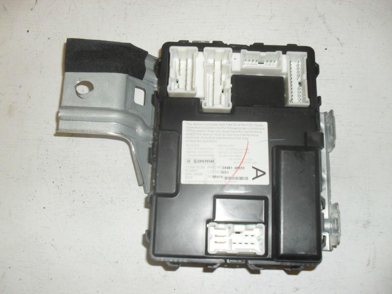 2003 2004 03 04 infiniti g35 sedan bcm bcu body control module unit oem b0114