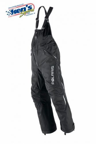 Polaris™ men&#039;s black pro gore-tex® waterproof snowmobile bibs / pants 2865007_