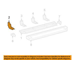 Toyota oem 07-16 tundra exterior-cab-running board mount bracket 517930c020