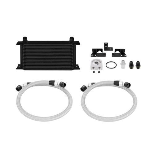 Mishimoto (mmoc-wra-07bk) black oil cooler kit for jeep wrangler jk