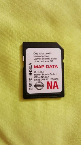 Latest 2014 2015 nissan altima navigation sd card map u.s. canada