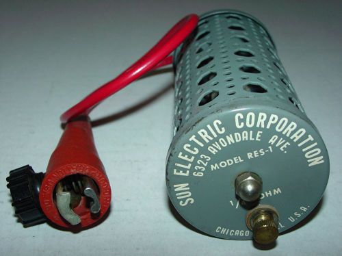 1961 voltage regulator tester/calibrator model res-1 sun electric corp.