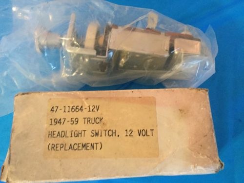1947 -59 light switch for chevy ford trucks.