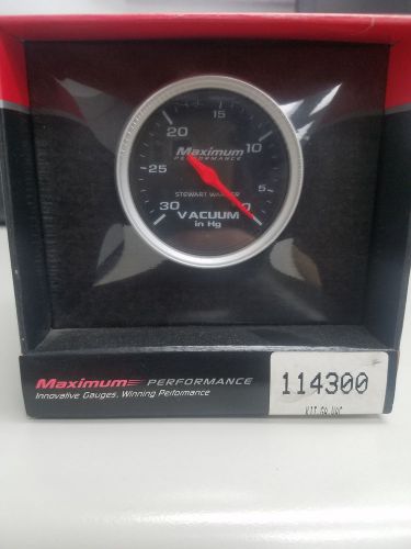 Stewart warner vacuum gauge 2&#034; maximum performance