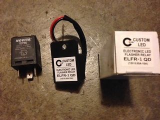 Scooter led relay