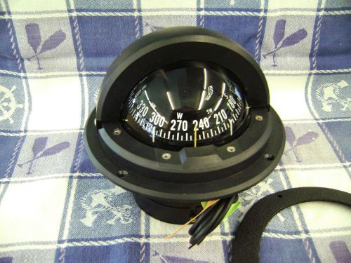Ritchie hf-743 helmsman combidial compass - flush mount - black