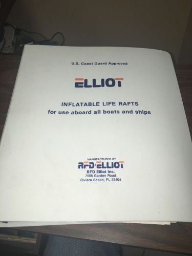 Rfd elliot us coast approved inflatable life rafts for boats/ships catalog