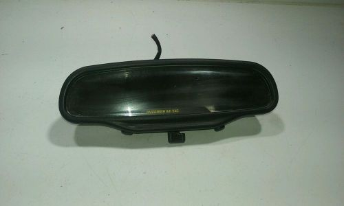 05-07 buick rendezvous rear view mirror w/map lights and air bag light b824