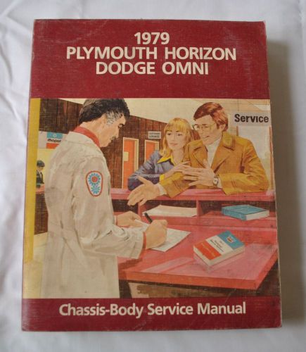1979 plymouth horizon dodge omni chassis body service manual