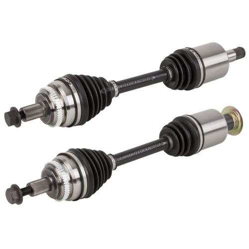 Pair new front right &amp; left cv drive axle shaft assembly for benz e class 4matic