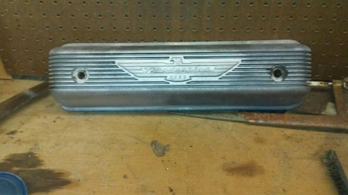 Ford thunderbird valve cover, aluminum, t-bird emblem in center,