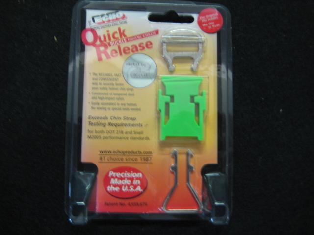 Echo quick release buckle-color is green