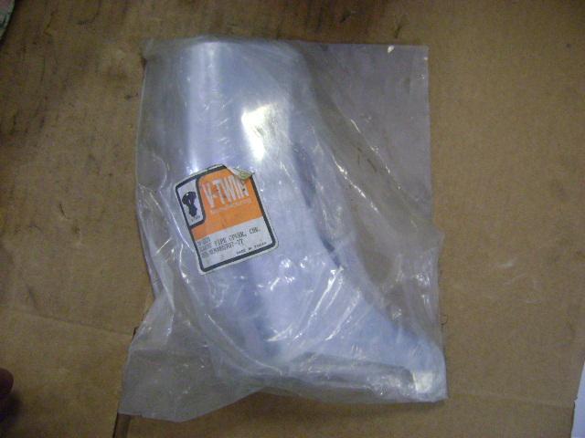 Harley v-twin 30-3220 exhaust pipe cover chrome oem repl. #65707-77
