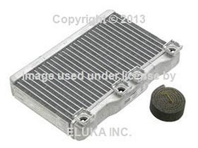 Bmw genuine heater core with aluminum water box e38 64 11 8 373 175