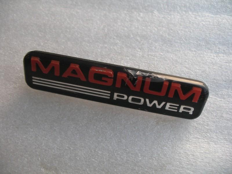1997 dodge dakota magnum power side fender emblem decal 97 98 99 00 01 02 03 04