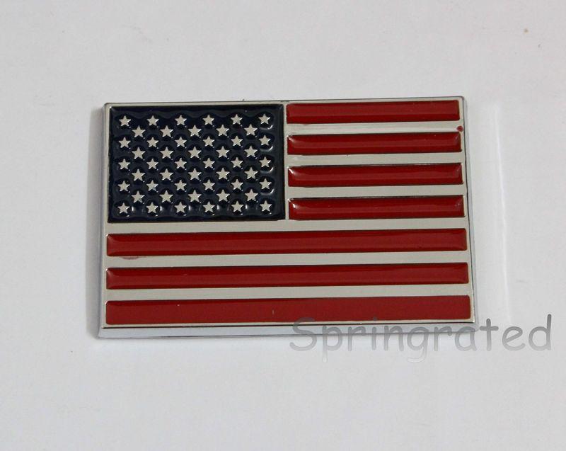 10pcs car 3d logo american gemany fr national flag decal emblem sticker plastic