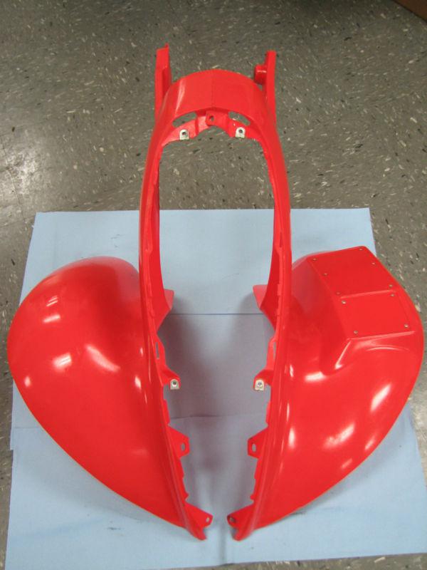 2006 300ex super front red fender fenders race shaved 300 ex 250x #120f